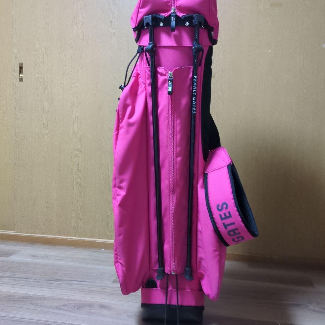 PEARLY GATESゴルフバッグ ピンク 89