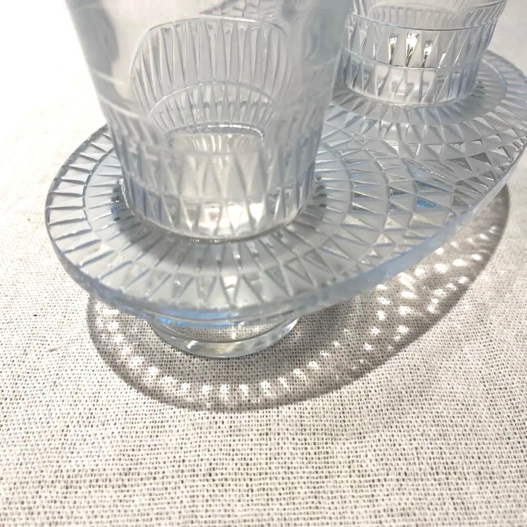【希少】ルネ・ラリック オイル＆ビネガーセット クリスタル