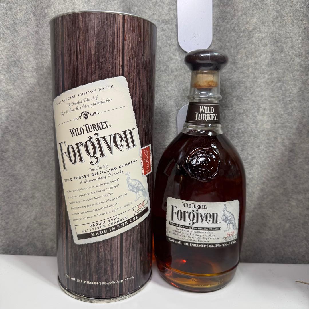 【専用】ワイルドターキー フォーギブン WILD TURKEY Forgiven