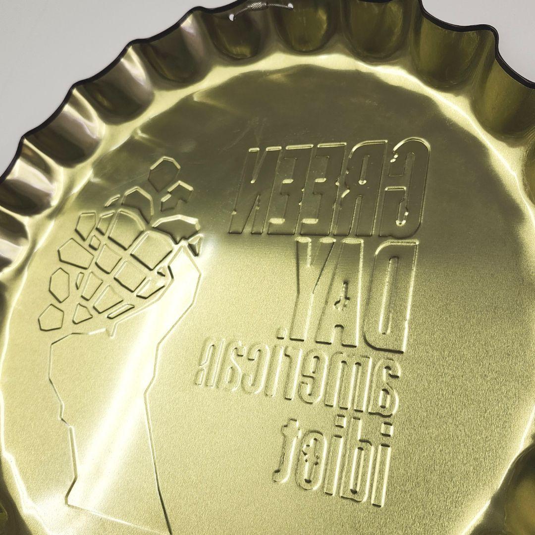 1点限り！金属看板】グリーンデイ american idiot★ブリキ看板グッズ