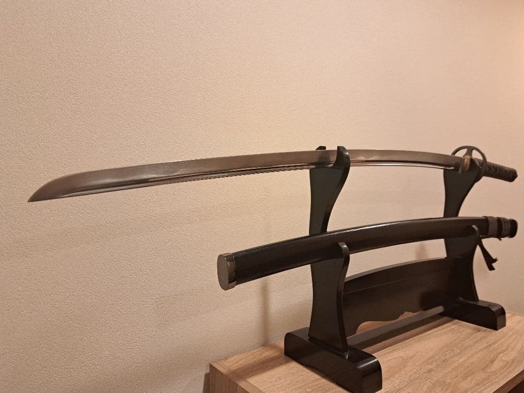 斎藤一 拵え 黒鞘 模造刀