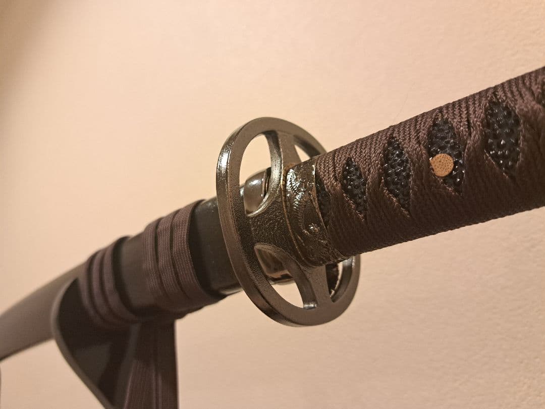 斎藤一 拵え 黒鞘 模造刀