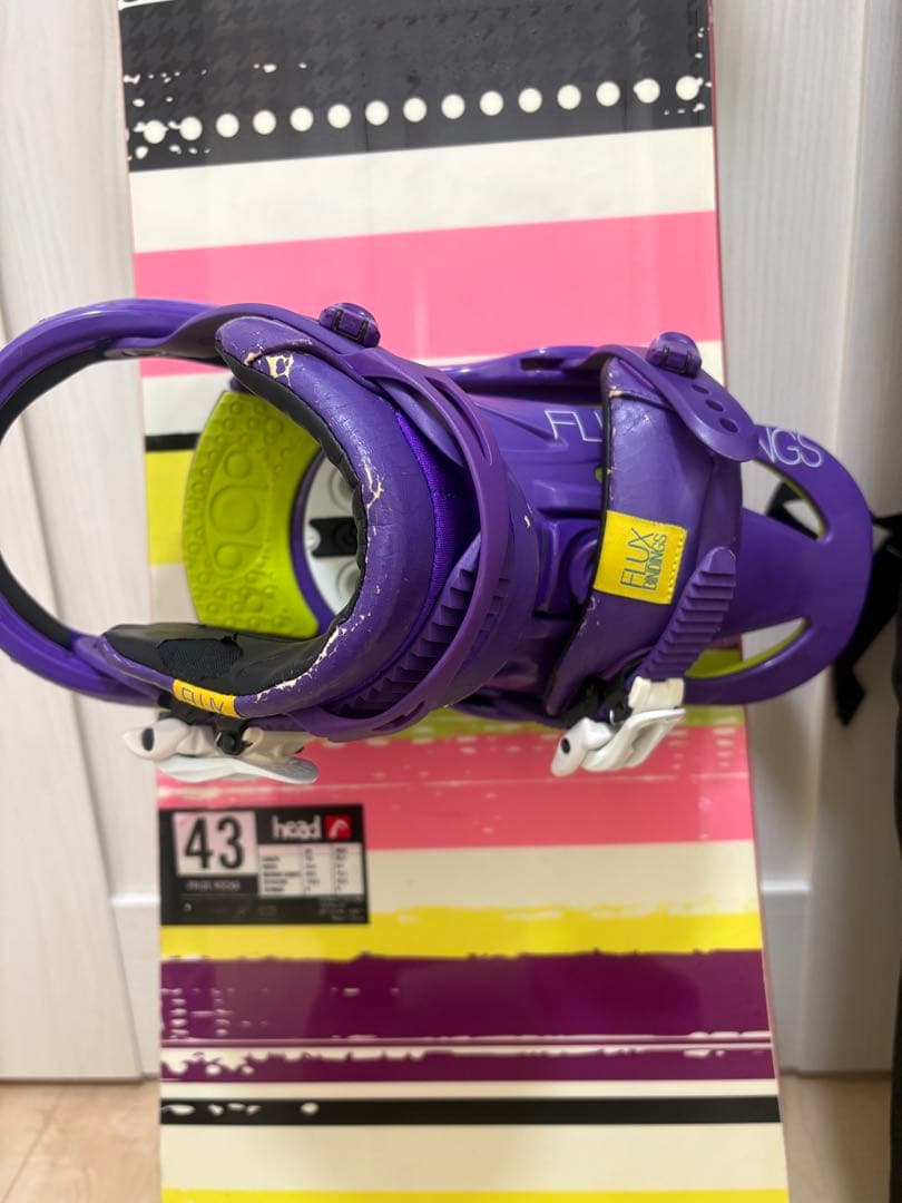 スノーボードhead 143㎝ FLUXビンディング