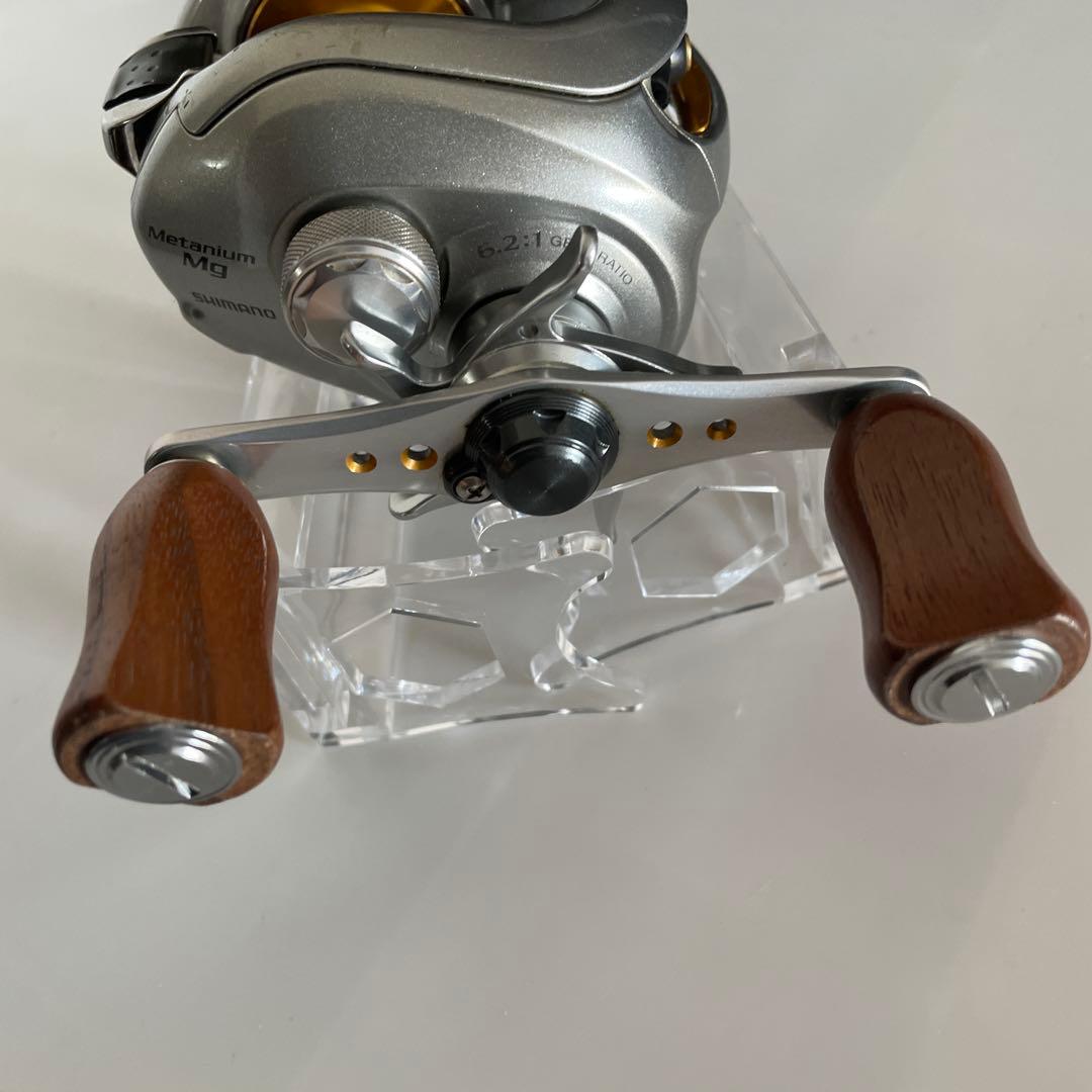 シマノ　メタニウムMG ハンドルカスタム　美品