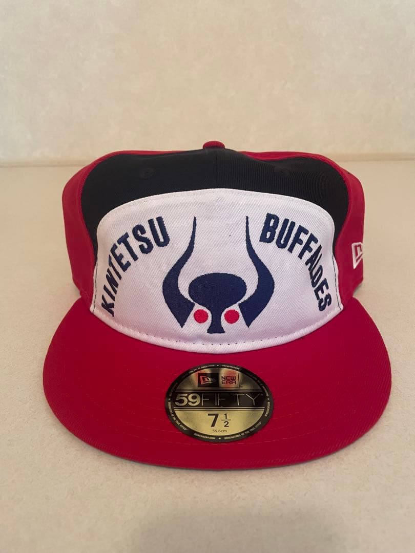 【箱配送】7 1/2 近鉄バファローズ キャップNew Era 59FIFTY