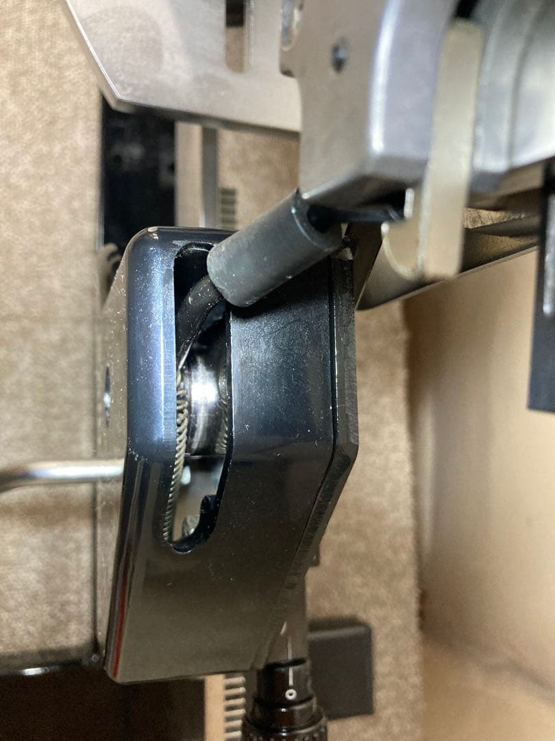 【ジャンク品】ガット張り機 ばね式　テニス・バドミントン　Spin Japan製