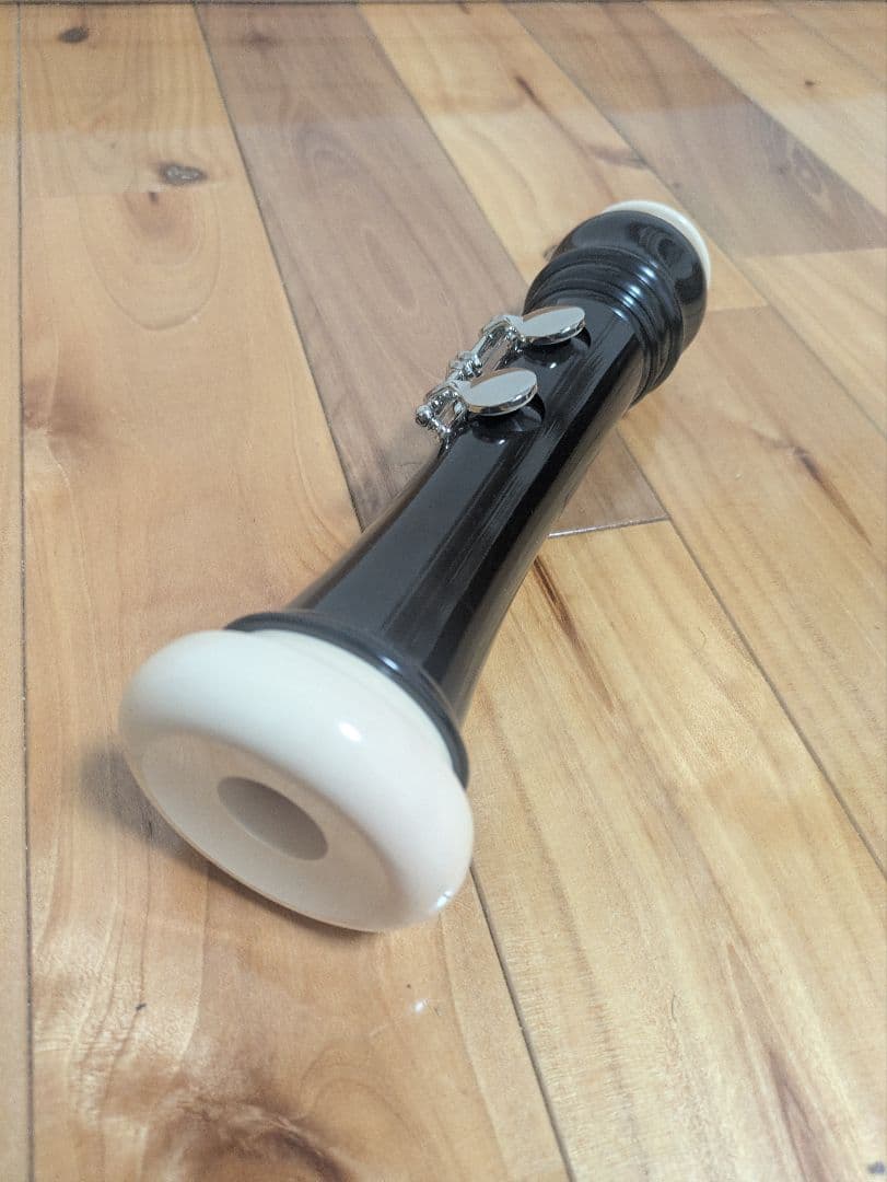 AULOS バスリコーダー バロック式 533B-E ハードケース付き