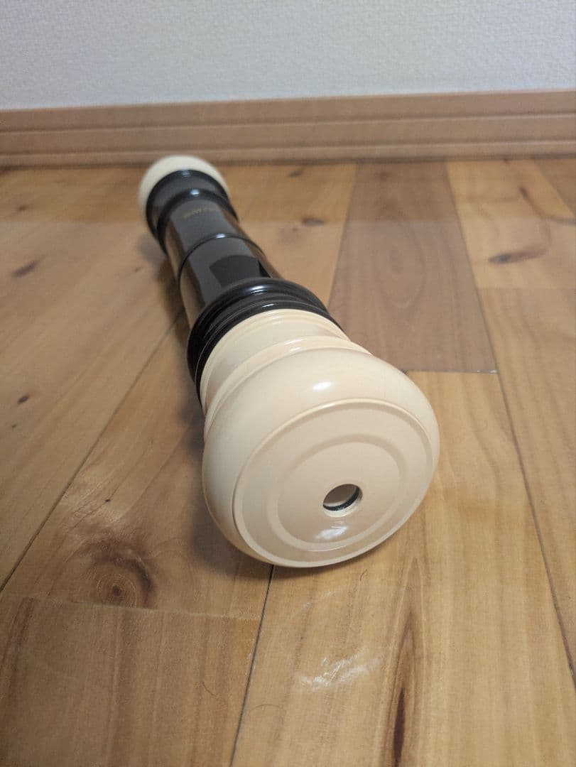 AULOS バスリコーダー バロック式 533B-E ハードケース付き