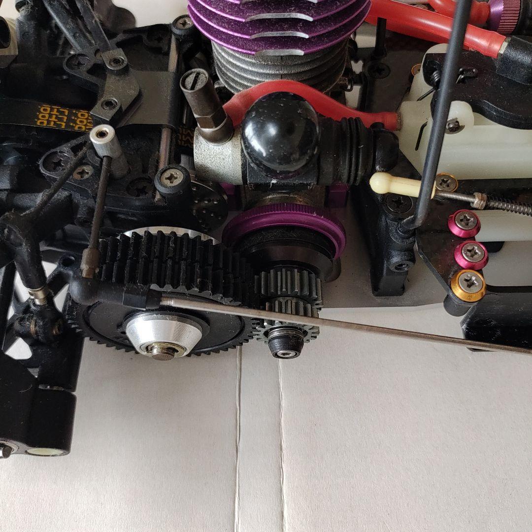 MUGEN　MRX-3、エンジンマフラー付き