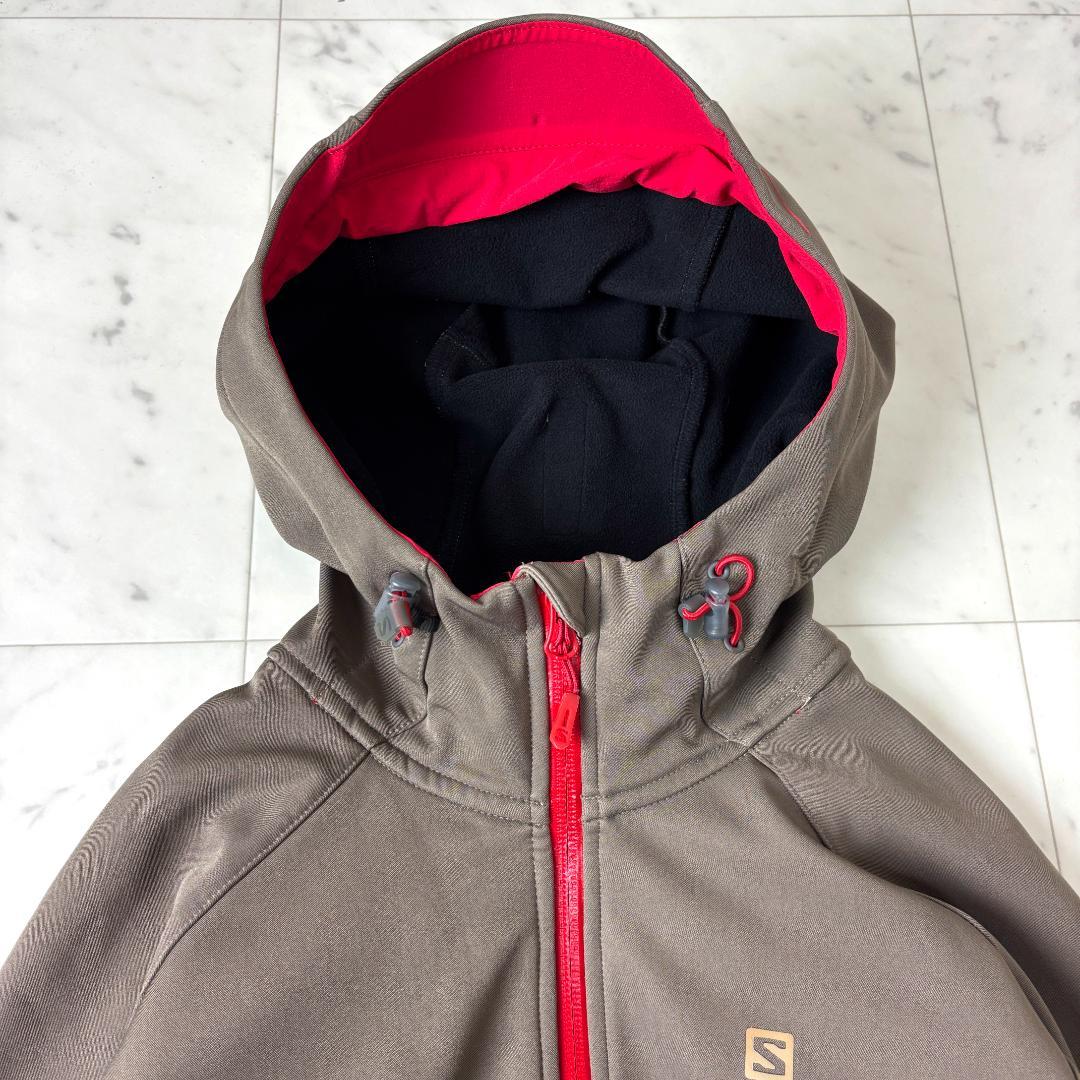 サロモン S スキーウェア スノーボードウェア レディース 茶 Salomon