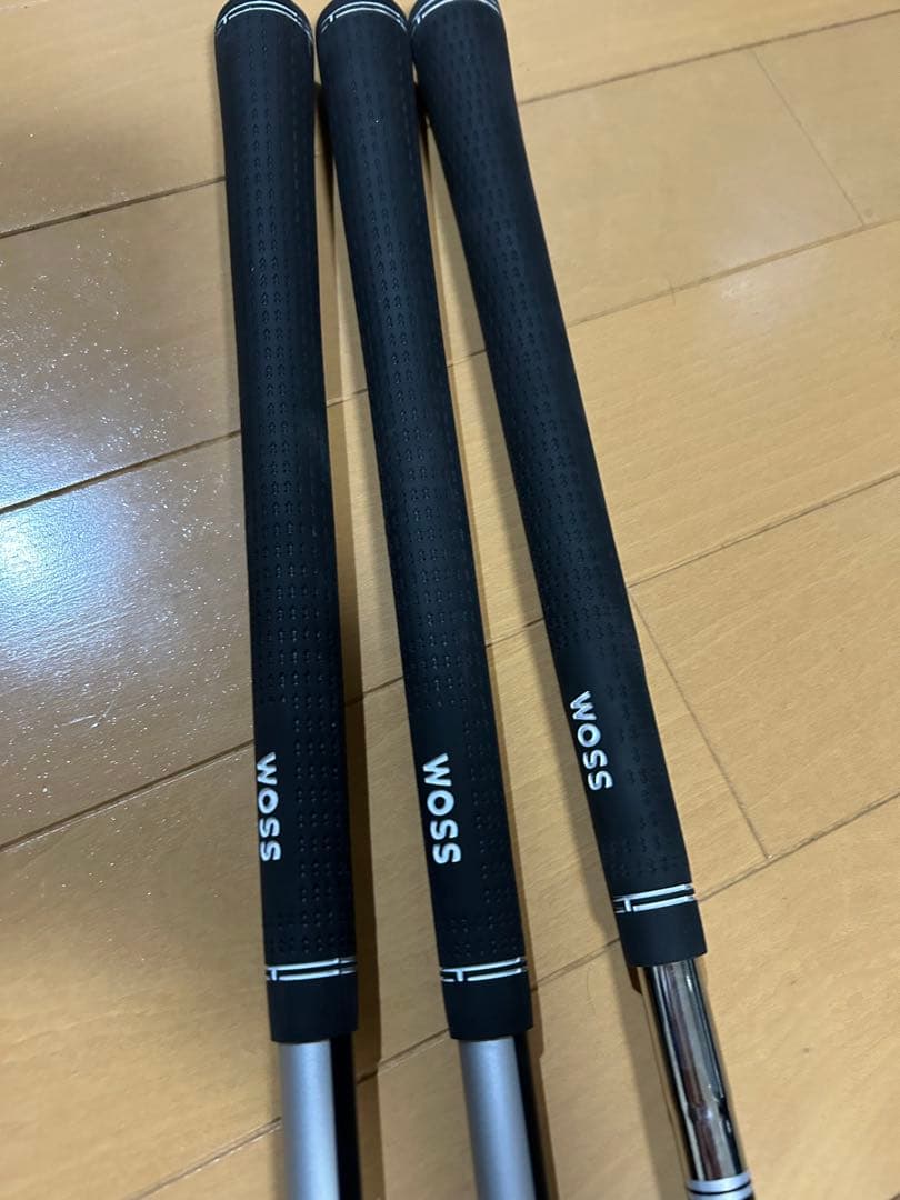 woss ウェッジチッパー56° ユーティリティアイアン6番27° 7番31°
