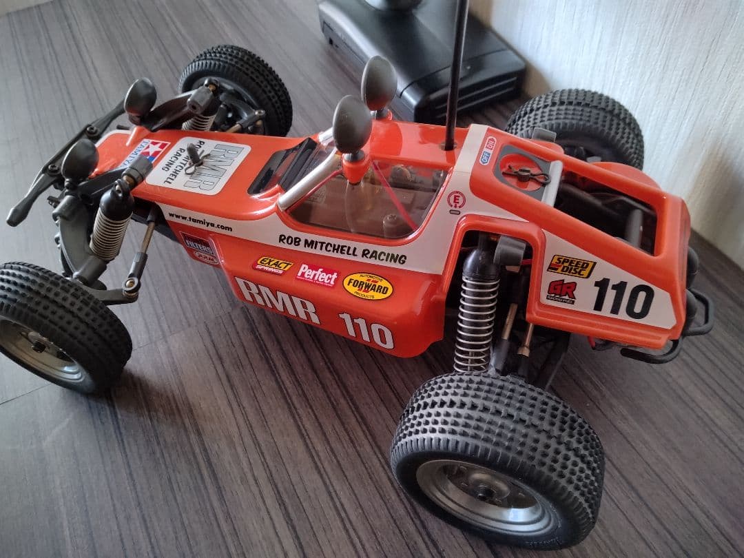 RCタムテックギア バギーチャンプ美品オレンジ タミヤラジコンカー