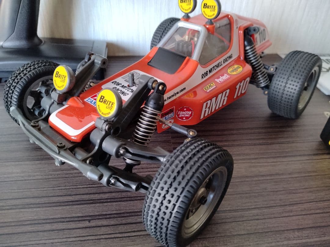 RCタムテックギア バギーチャンプ美品オレンジ タミヤラジコンカー