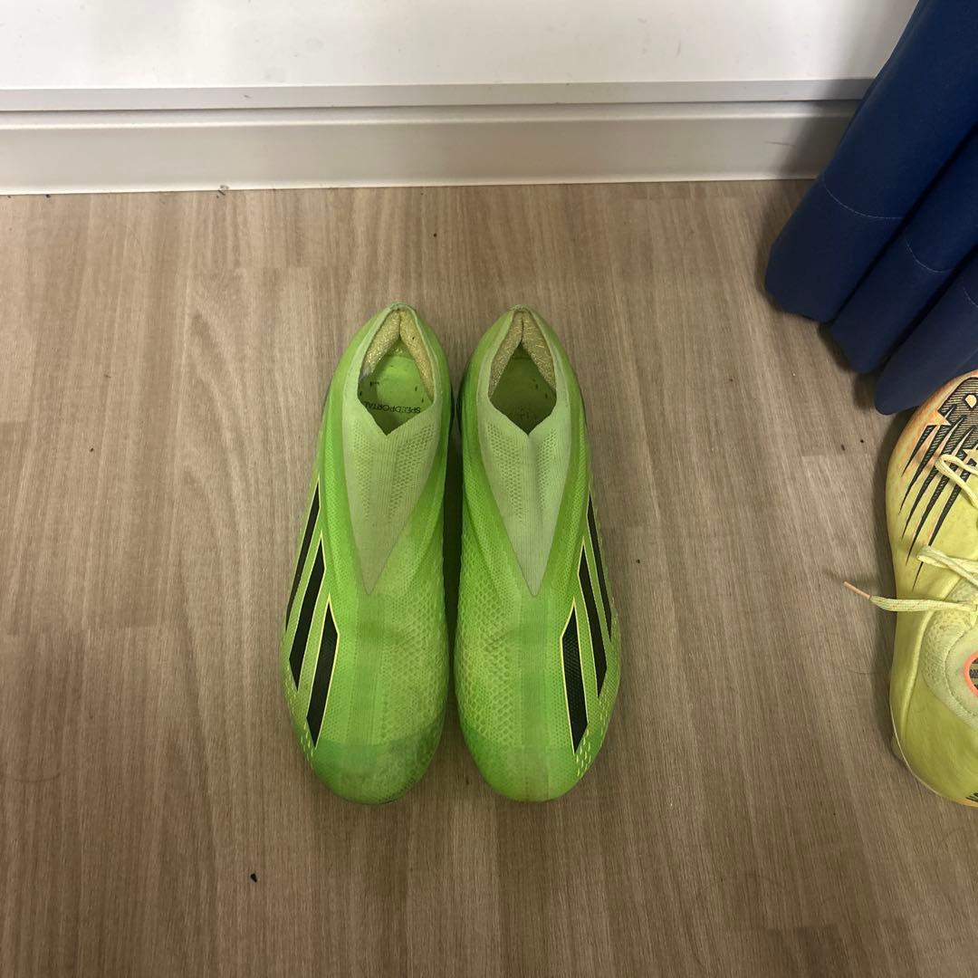 adidasアディダスサッカースパイクX紐なし26センチ値下げ交渉可