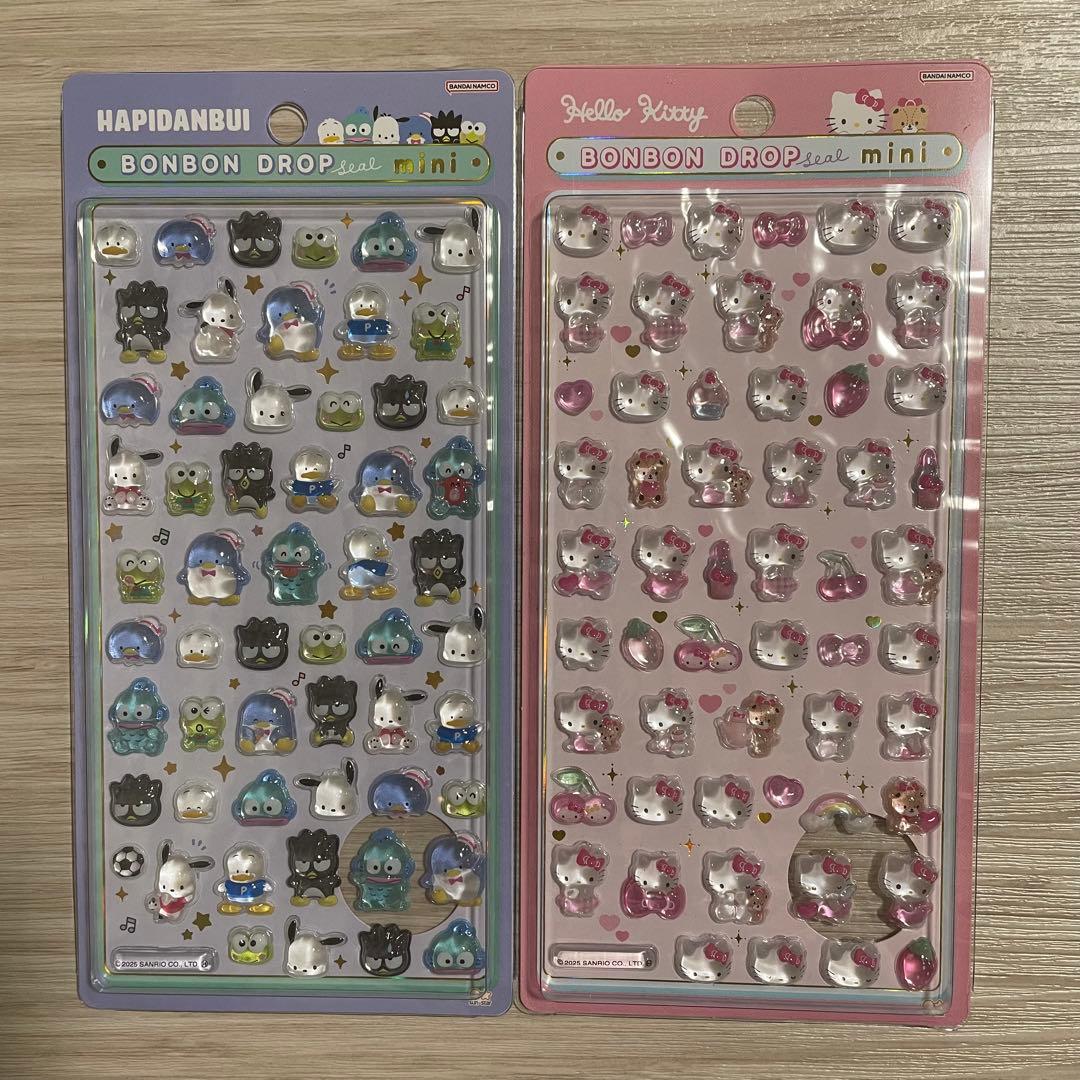正規品　ボンボンドロップシール　サンリオミニ　コンプリート