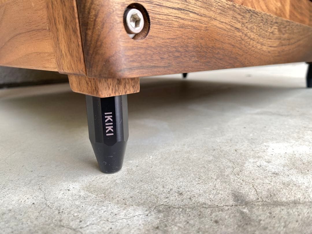 ikiki シェルコンMウォルナット ソリッドトップパネル　各2バーナーテーブル