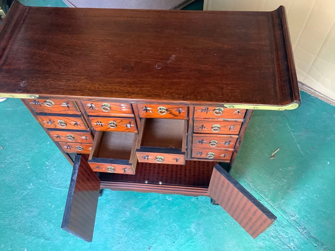 [z693]薬箪笥　アンティーク家具　李朝