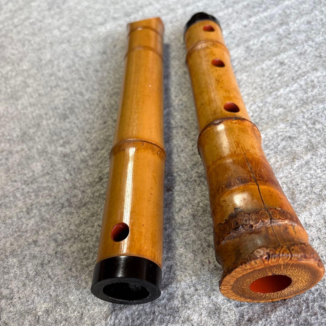 264尺八一尺八寸管　無銘