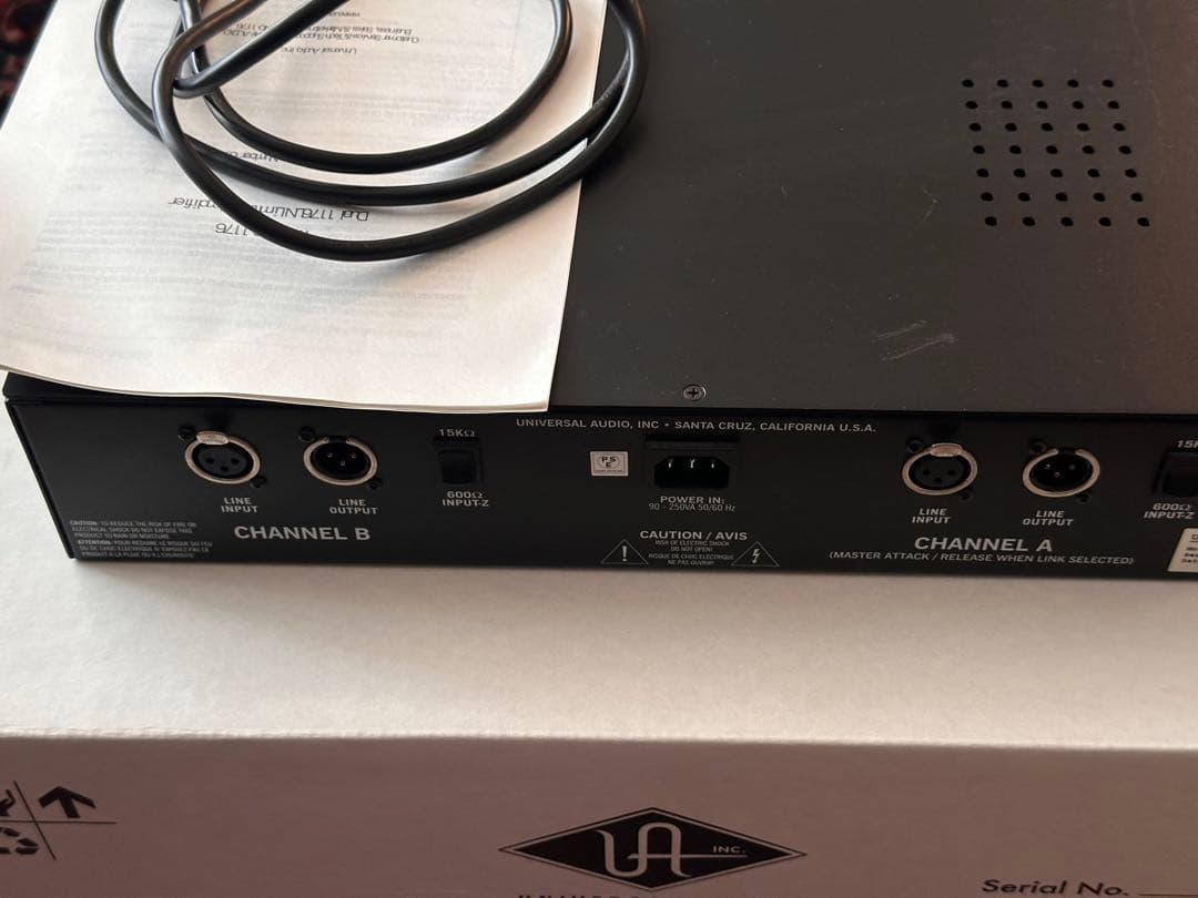 UNIVERSAL AUDIO 1176LN デュアルステレオ コンプレッサー