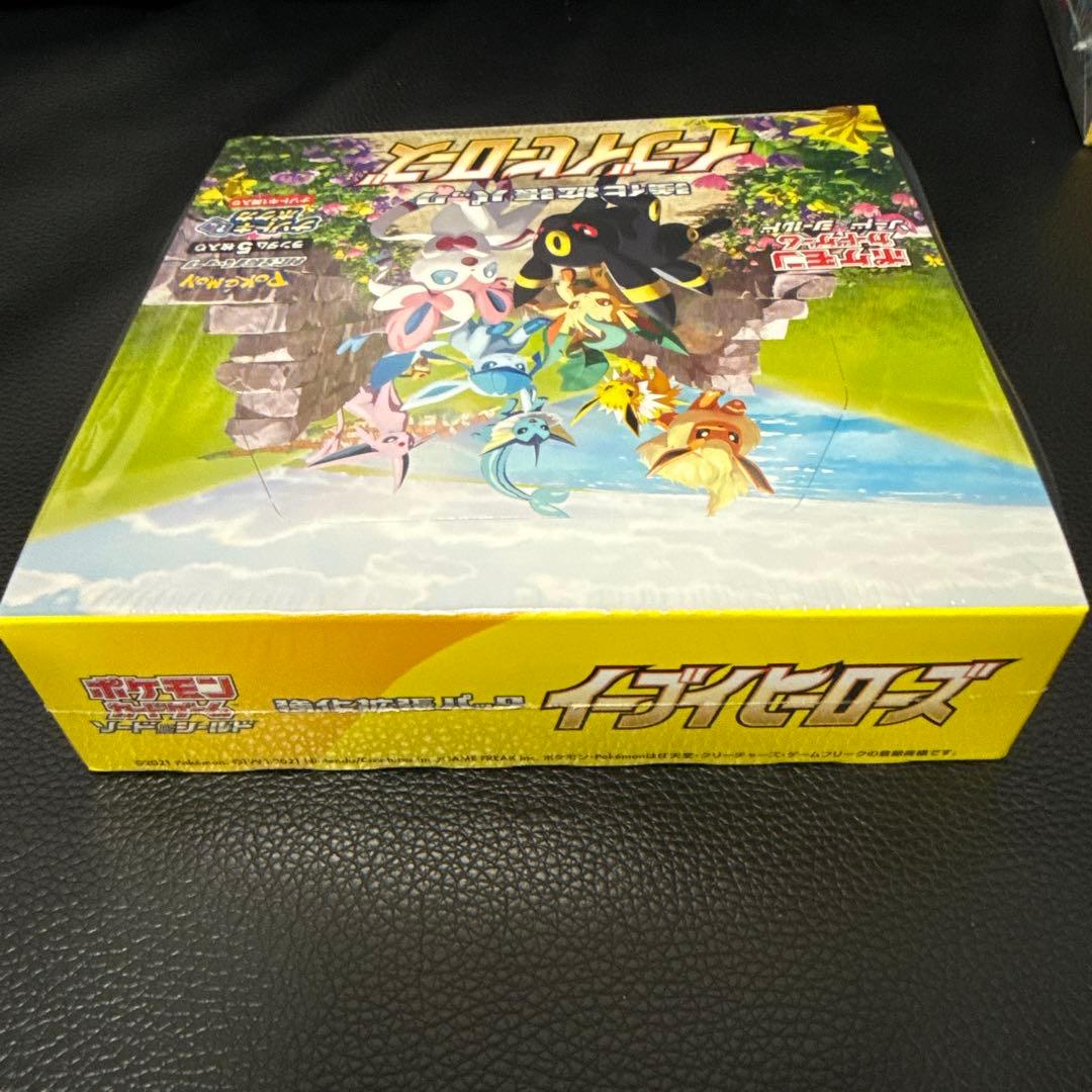 イーブイヒーローズ ポケモンカード　未開封ボックス　シュリンク付き