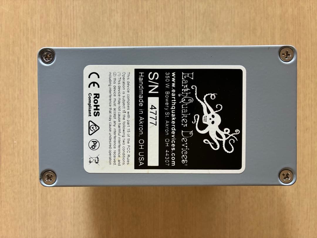 EarthQuaker Devices Plumes 田渕ひさ子ver