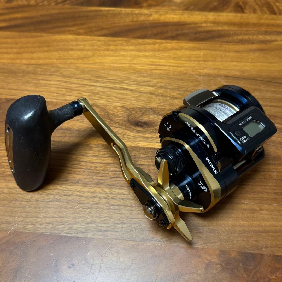 DAIWA 21 ソルティガ SALTIGA IC 300H-SJ ベイトリール