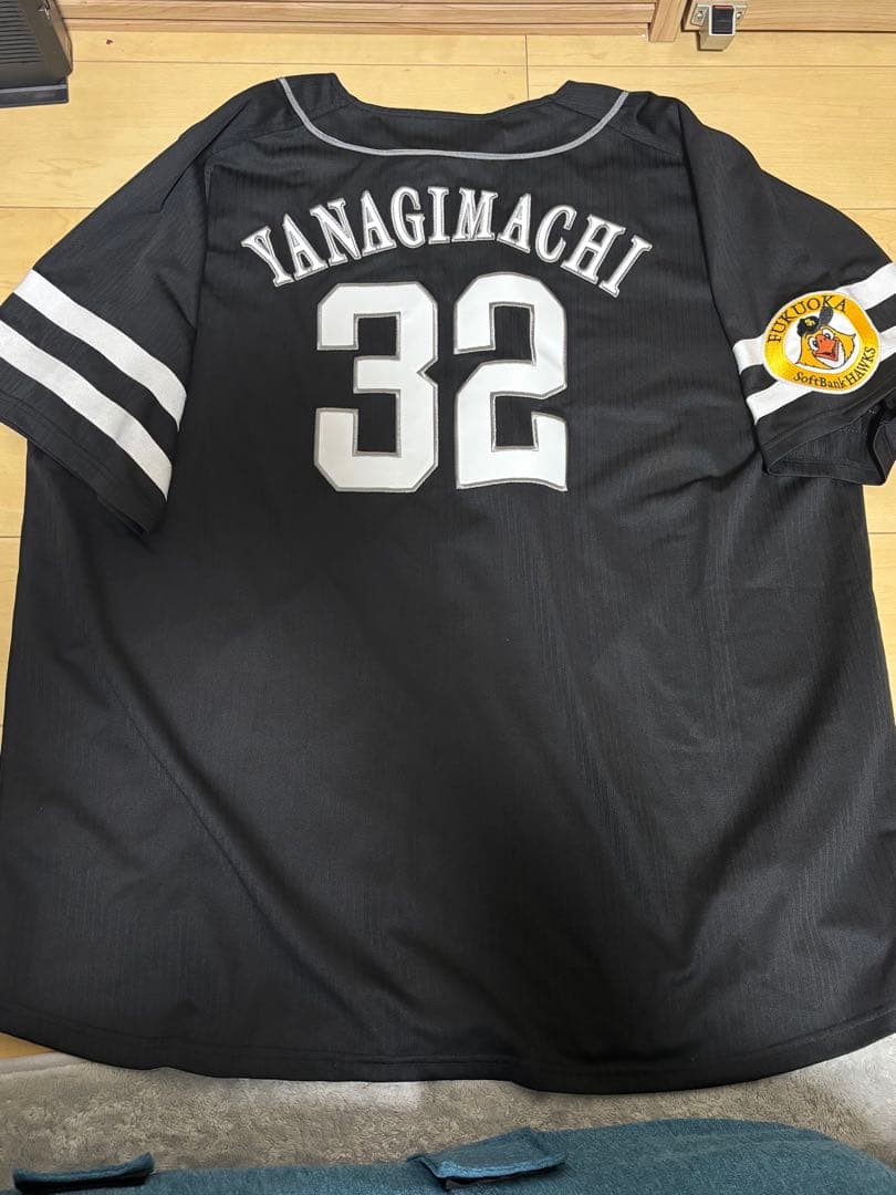 福岡ソフトバンクホークス 柳町達 ビジター ユニフォーム 2XL