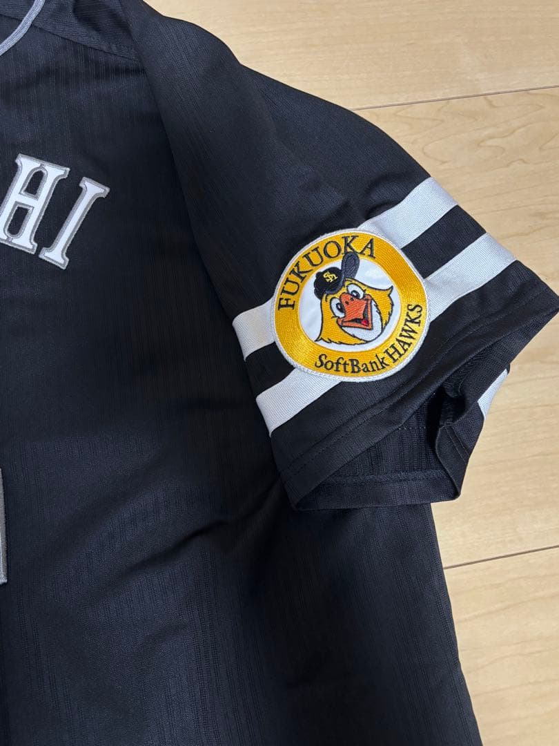 福岡ソフトバンクホークス 柳町達 ビジター ユニフォーム 2XL