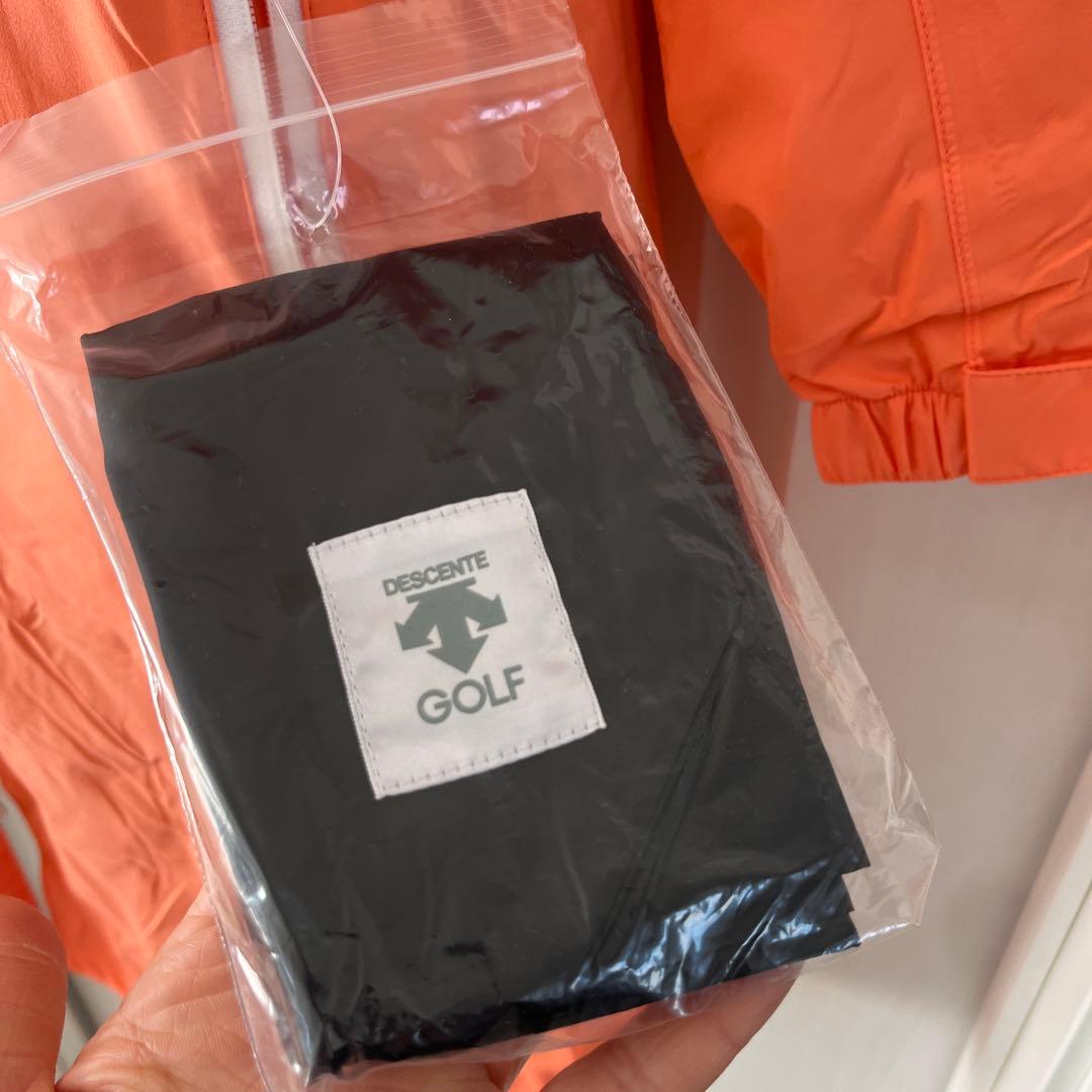 未使用　デサントゴルフ　ナイロンストレッチ　レインウェア　ワンピース　L
