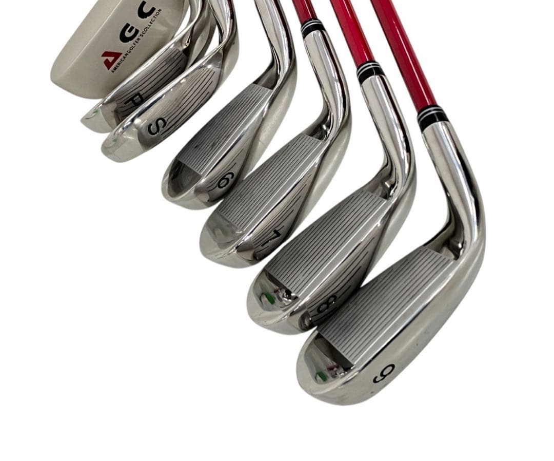 超美品！アメリカンゴルフAGC AGCS-6782ゴルフセット キャディバッグ付