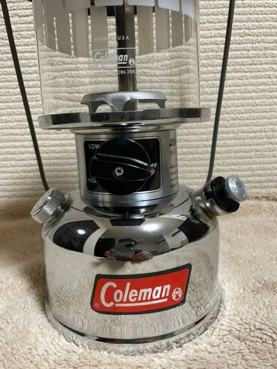 コールマン ランタン 288 デラックス ツーマントル 92年4月製