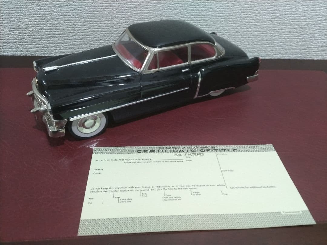 Fifties Cadillac 50' sセダンキャディラック モデルカー黒