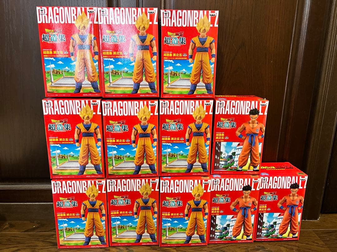 【12個】ドラゴンボールZ 超造集 其之五 孫悟空（スーパーサイヤ人）ヤムチャ