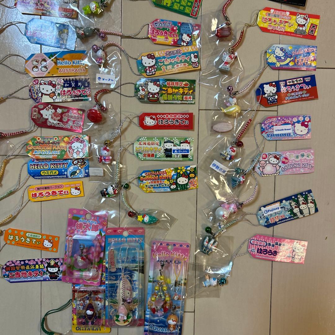 ご当地キティ　根付ストラップ　まとめ売り