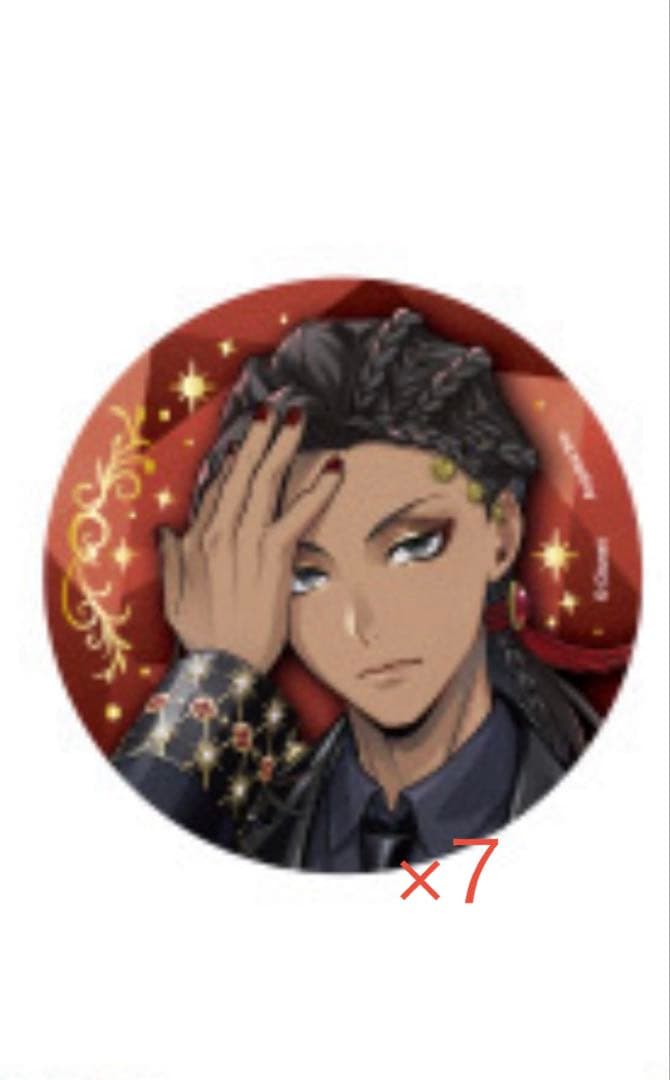 ツイステ　ブレイジングジュエル　ブレジェ ジャミル　缶バッジ