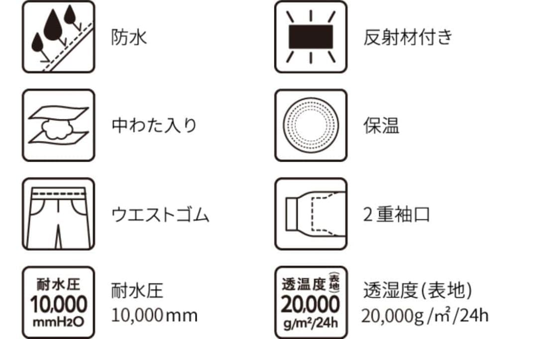 ★Sサイズ★2025モデル★ワークマン イージス 防水防寒スーツ スノーブラウン
