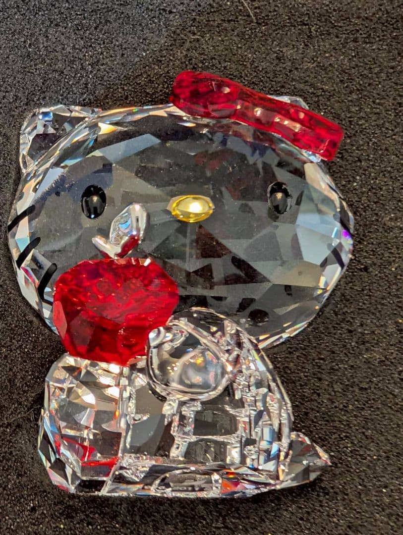 ハローキティ SWAROVSKI スワロフスキー　置物　フィギュア