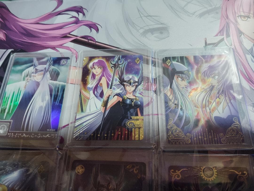 聖闘士星矢 アスガルド ポラリスのヒルダ セット トレーディングカード 海外公式