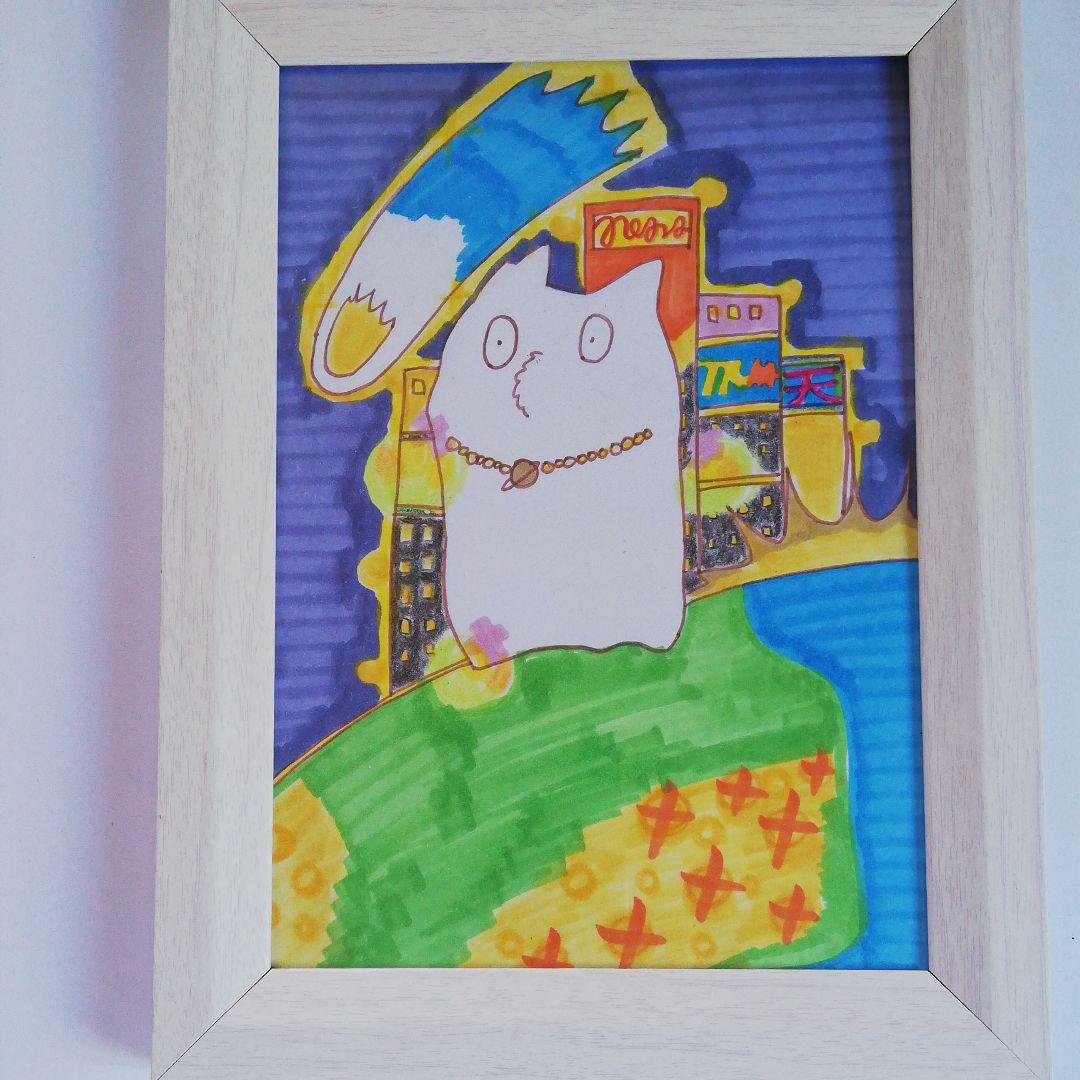 50万円です救いの神様とアース「絵画２L判サイズ」