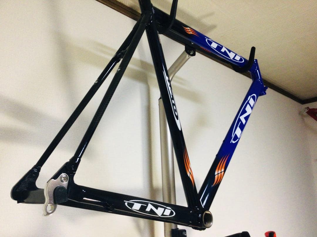 TNi アルミ&カーボン ロードバイクフレーム Corsa 未使用品 XL58❷