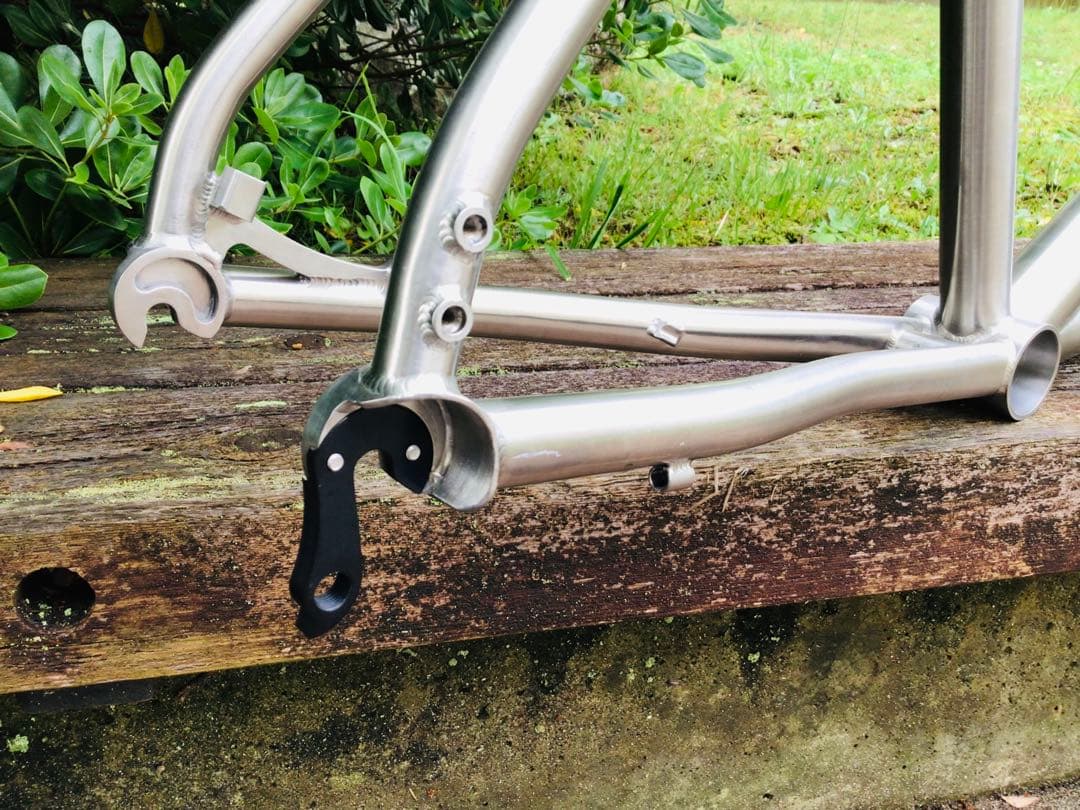 激レア・MORATI・チタニウム・元祖タンデム自転車 分割フレームセット 未組立