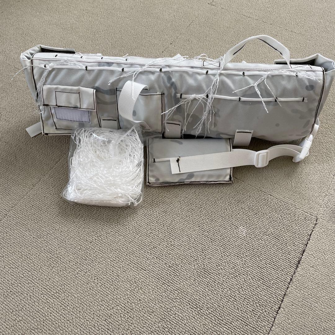 マズルカバー&スコープカバー　陸上自衛隊　　白色　白ジュート付き