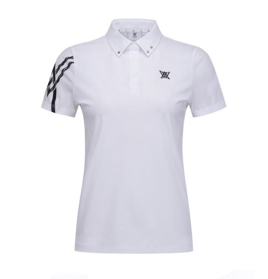 WOMEN SM LOGO POINT SHORT T-SHIRT タグ付き