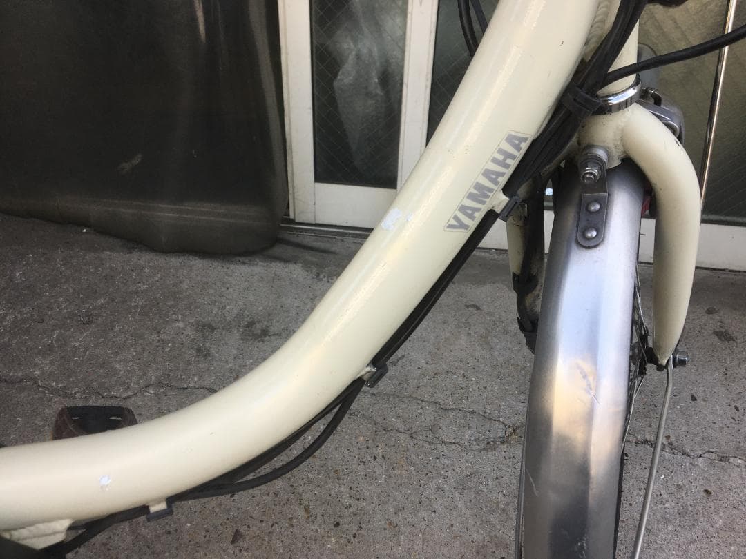 地域限定送料無料　パス　シオン　12,3AH　小径車　白②　神戸市　電動自転車