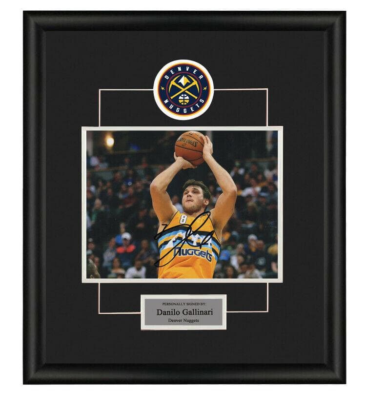 直筆サイン入り写真 ダニーロ・ガリナリ デンバー・ナゲッツ SA鑑定済