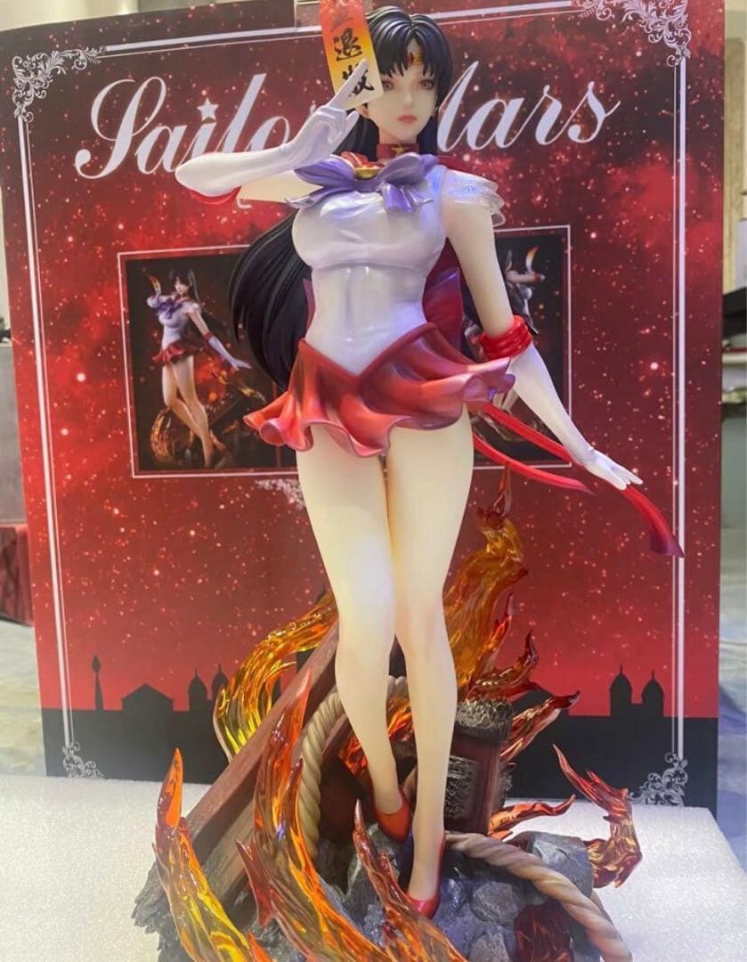 少女戦士セーラームーン 火野レイ樹脂フィギュア ガレージキット 1/4スケール