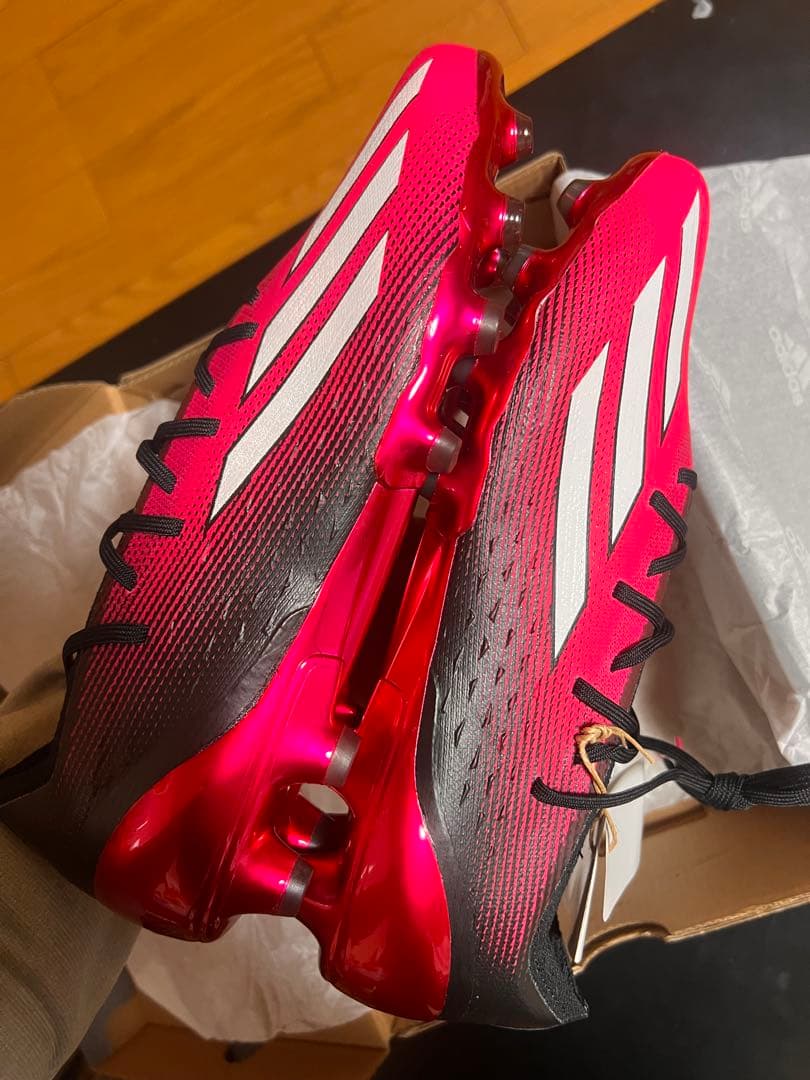 未使用adidasサッカースパイク265Xspeedportal.1 hg/ag