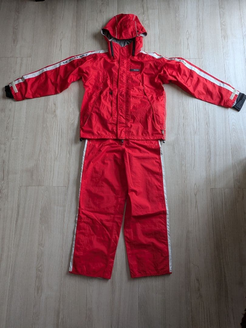 【司】ダイワ プロバイザー ゴアテックス 上下セット PR-1614 赤