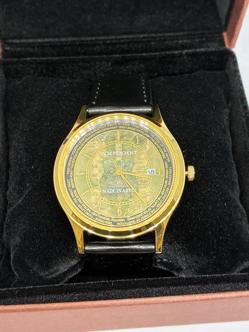 最終価格　メイドインアビス　INDEPENDENT コラボウオッチ アビスモデル