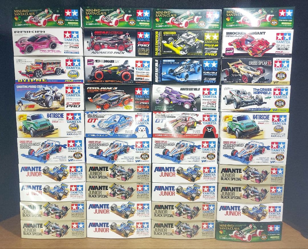 新品 TAMIYA ミニ四駆 大量 未組立 40台セット 引退 特別 限定 SP